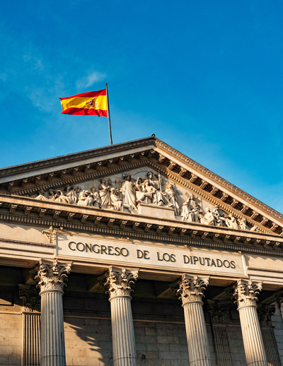 'Cortes Generales' in Madrid